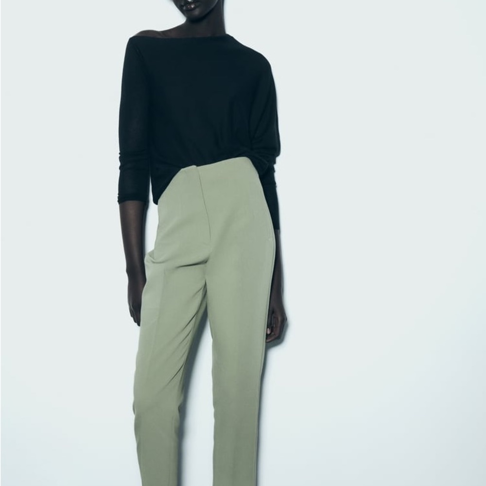 Zara pleated pants